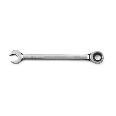 GEARWRENCH 3/8 in. 72T 12 Point Open End Ratcheting Combination Wrench