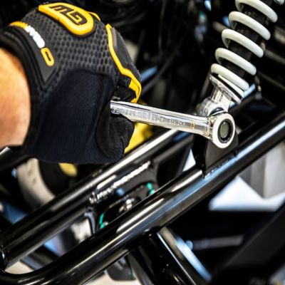 Image showing 4 th GEARWRENCH 9mm 90T 12 Point Ratcheting Combination Wrench