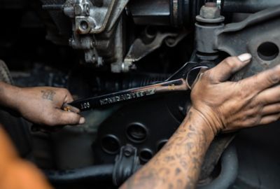 Image showing 4 th GEARWRENCH 24mm 90T 12 Point Ratcheting Combination Wrench