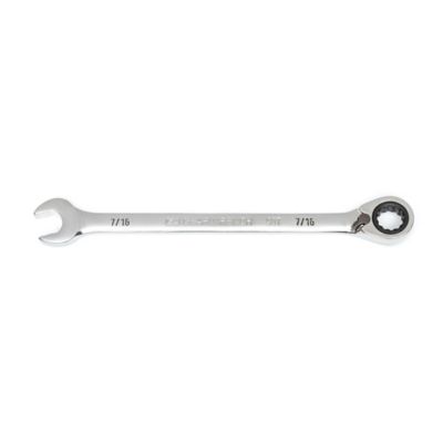 GEARWRENCH 7/16 in. 90T 12 Point Reversible Ratcheting Wrench