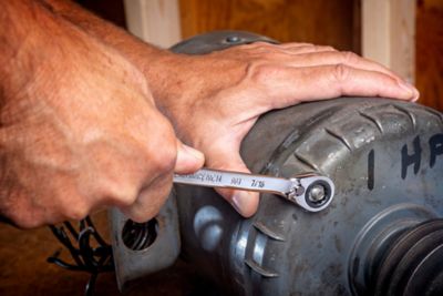 Image showing  7/16 in. 90T 12 Point Reversible Ratcheting Wrench