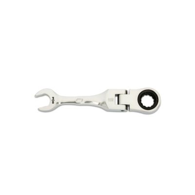 GEARWRENCH 3/8 in. 90T 12 Point Stubby Flex Combination Ratcheting Wrench