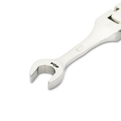 Image showing 3 th GEARWRENCH 3/8 in. 90T 12 Point Stubby Flex Combination Ratcheting Wrench