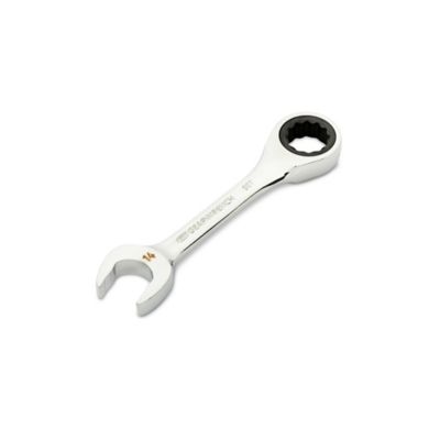 Image showing 1 th GEARWRENCH 14mm 90T 12 Point Stubby Combination Ratcheting Wrench