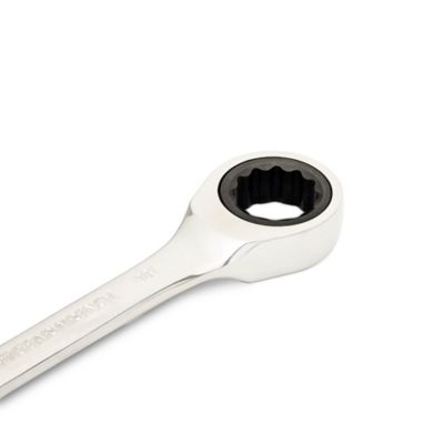 Image showing 2 th GEARWRENCH 14mm 90T 12 Point Stubby Combination Ratcheting Wrench