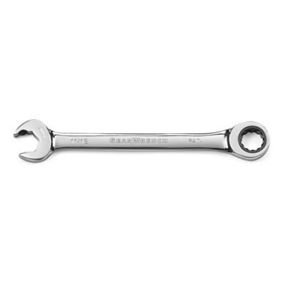 GEARWRENCH 11/16 in. 72T 12 Point Open End Ratcheting Combination Wrench