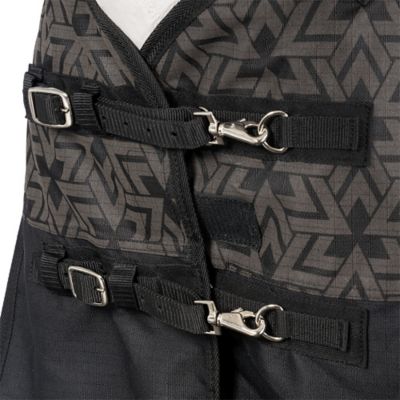 Image showing 2 th Tough1 1200D Reflective Turnout Blanket with Snuggit