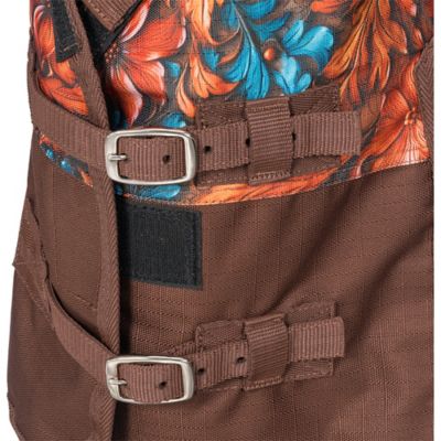 Image showing 2 th Tough1 1200D Hand Carved Turnout Blanket with Snuggit