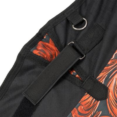 Image showing  1200D Tooled Leather Turnout Sheet with Snuggit