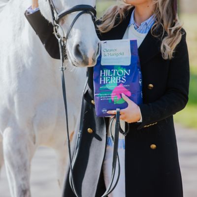 Image showing  Cleavers and Marigold Lymphatic Support Horse Supplement 1.65 lb. bag