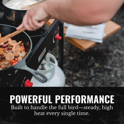 Image showing  Propane Double Burner Gas Outdoor Cooker