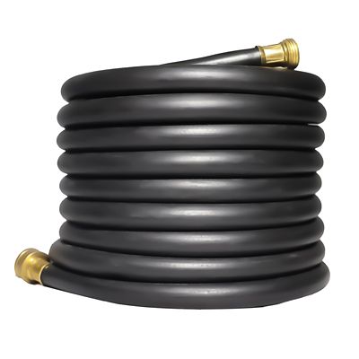 Eisen Nbr rubber contractor water hose, 5/8 100 ft. Black