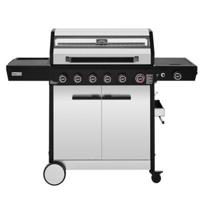 Royal Gourmet 6-Burner Gas Grill, with Side Burner, 72,000 BTU, 691 sq. in. Cooking Area, Glass Viewing Window