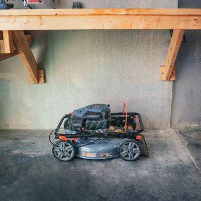 Image showing  20 in. 144cc 4-Cycle Gas Push Lawn Mower with Side Discharge and 5-Position Height Adjustment