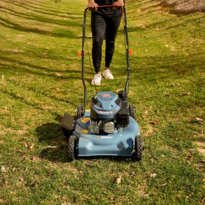 Image showing 8 th Senix 20 in. 144cc 4-Cycle Gas Push Lawn Mower with Side Discharge