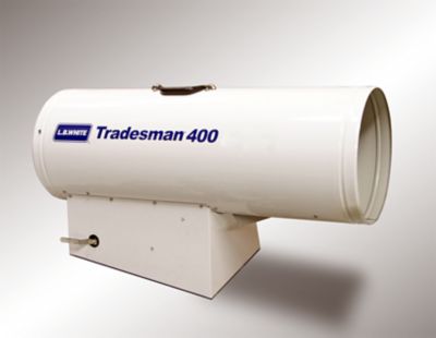 L. B. White Propane Forced Air Torpedo Heater 400,000 BTU