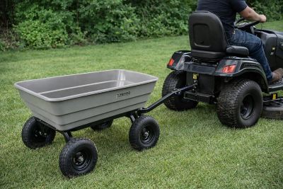 Image showing 9 th Yard Commander 6 cu. ft. 1,000 lb. Capacity Poly Dump Cart