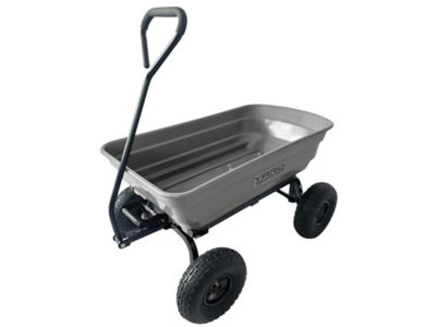 Yard Commander 4 cu. ft. 600 lb. Capacity Poly Dump Cart