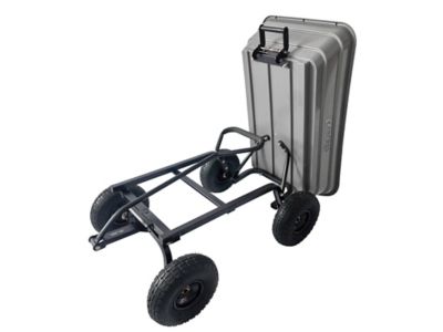 Image showing 8 th Yard Commander 4 cu. ft. 600 lb. Capacity Poly Dump Cart