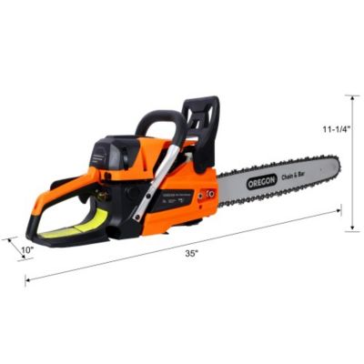 Image showing 9 th Osakapro 62CC Gas Powered Chainsaw, 20 in. 2-Cycle, Oregon Bar & Chain
