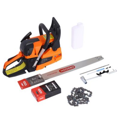 Osakapro 20 in. Gasoline Chainsaw, 58cc 2-cycle, Oregon bar & chain