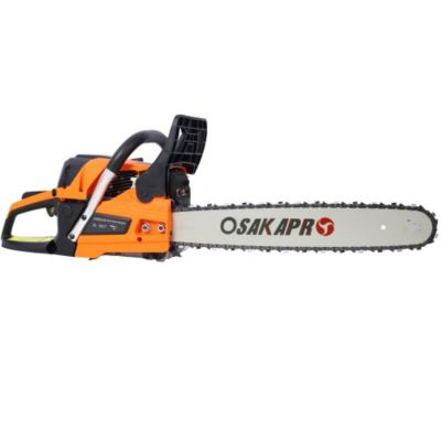 Image showing  62CC Gas Powered Chainsaw, 2-Cycle, with 18 in. and 20 in. Guide Bar and Chain
