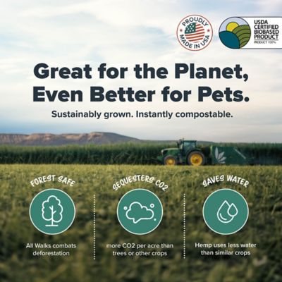 Image showing  Premium Hemp Animal Bedding, 150L