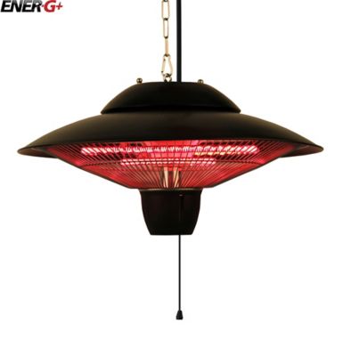 Image showing  5100 BTU 1500W Infrared Electric Outdoor Heater - Hanging