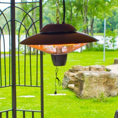 Image showing  5100 BTU 1500W Infrared Electric Outdoor Heater - Hanging