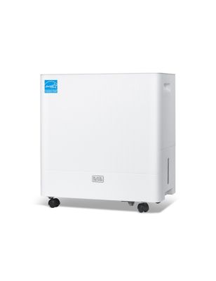 Black & Decker 22.27-Pint Portable Dehumidifier, White