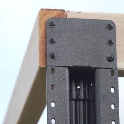 Image showing  Wood Screws, Black, for LTP Post, 500 Screws Per Jar