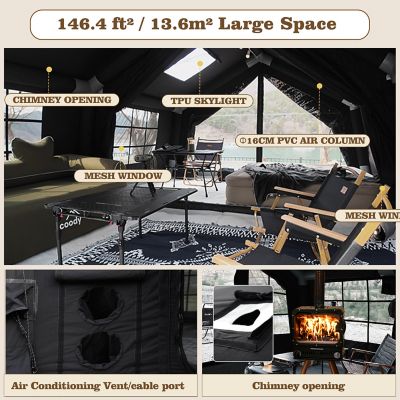 Image showing  13.6 Inflatable Tent House