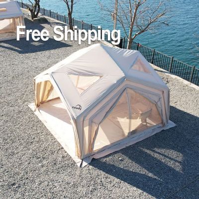 Image showing  Coody Hub Station Inflatable Tents, Beige