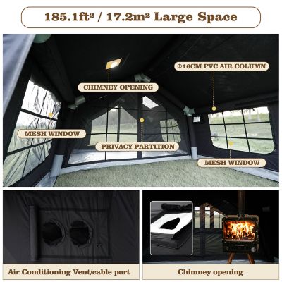 Image showing  17.2 Inflatable Tent House