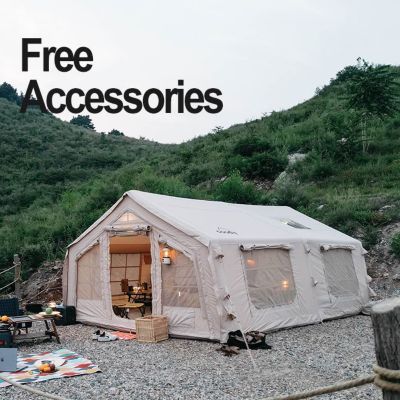 Image showing  17.2 Inflatable Tent House, Beige