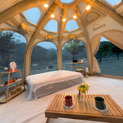 Image showing  Coody Dome Inflatable Tents, Beige