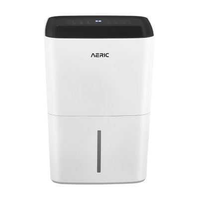 Aeric 50-Pint Portable Dehumidifier with Pump & Drain for Rooms up to 4,500 sq. ft. in White