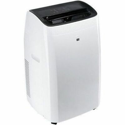 Image showing 13 th TCL 10,000 BTU (DOE) Smart Portable Air Conditioner Cools 450 sq. ft. with Dehumidifier, Remote & Wi-Fi in White