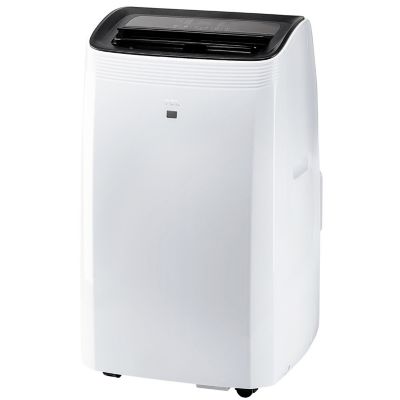 Image showing 15 th TCL 10,000 BTU (DOE) Smart Portable Air Conditioner Cools 450 sq. ft. with Dehumidifier, Remote & Wi-Fi in White