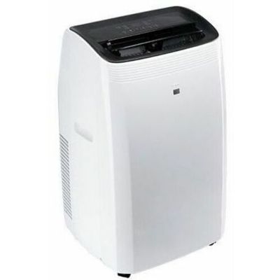 Image showing 17 th TCL 8,000 BTU (DOE) Smart Portable Air Conditioner Cools 350 sq. ft. with Dehumidifier, Remote & Wi-Fi in White