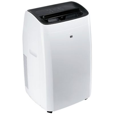 Image showing 27 th TCL 8,000 BTU (DOE) Smart Portable Air Conditioner Cools 350 sq. ft. with Dehumidifier, Remote & Wi-Fi in White