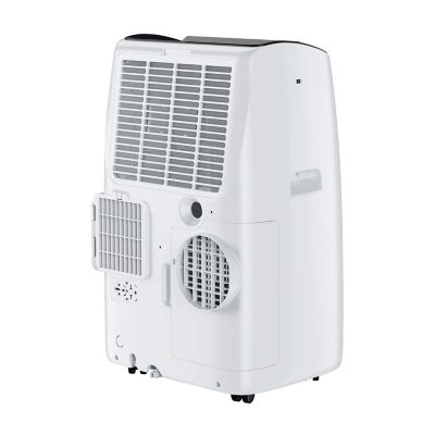Image showing 7 th TCL Q-Series 10,000 BTU (DOE) Portable Inverter AC Cools 450 sq. ft. with Heater, Remote & WiFi in White