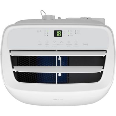 Image showing 5 th LG 7,300 BTU (DOE) 115V Portable Air Conditioner Cools 300 sq. ft. with Dehumidifier, Remote and Wi-Fi Enabled