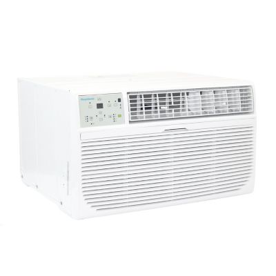 Image showing 7 th Keystone 10,000 BTU 115V Through-the-Wall Air Conditioner Cools 450 sq. ft. with Remote