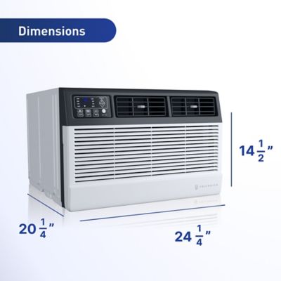 Image showing 6 th Friedrich Uni-Fit 10,000 BTU 230V Wall Air Conditioner Cools 450 sq. ft. with Remote and Wi-Fi Enabled
