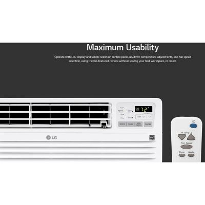 Image showing  14,000 BTU 230V Through-the-Wall Air Conditioner Cools 700 sq. ft. with Remote