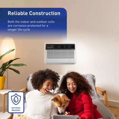 Image showing 5 th Friedrich Uni-Fit 14,000 BTU 230V Wall Air Conditioner Heats & Cools 700 sq. ft. with Remote and Wi-Fi Enabled