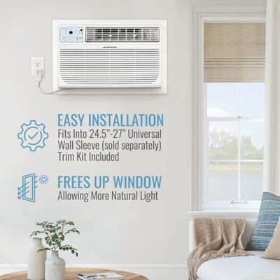 Image showing  8,000 BTU 115V Through-the-Wall Air Conditioner Cools 350 sq. ft. with Remote