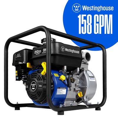 Westinghouse 2 in. Gas Powered Semi Trash Water Pump