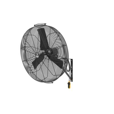 Big Ass Fans AirEye 36 in. Directional Wall Mounted Fan, Motion-Detecting Variable Fan Speed Controls, Stealth Black